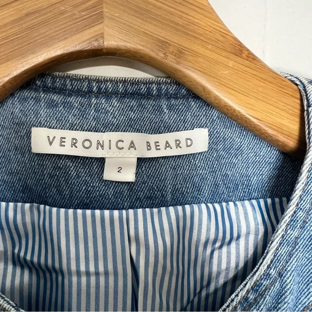 VERONICA BEARD Ferazia Denim Jacket - Picture 4 of 10